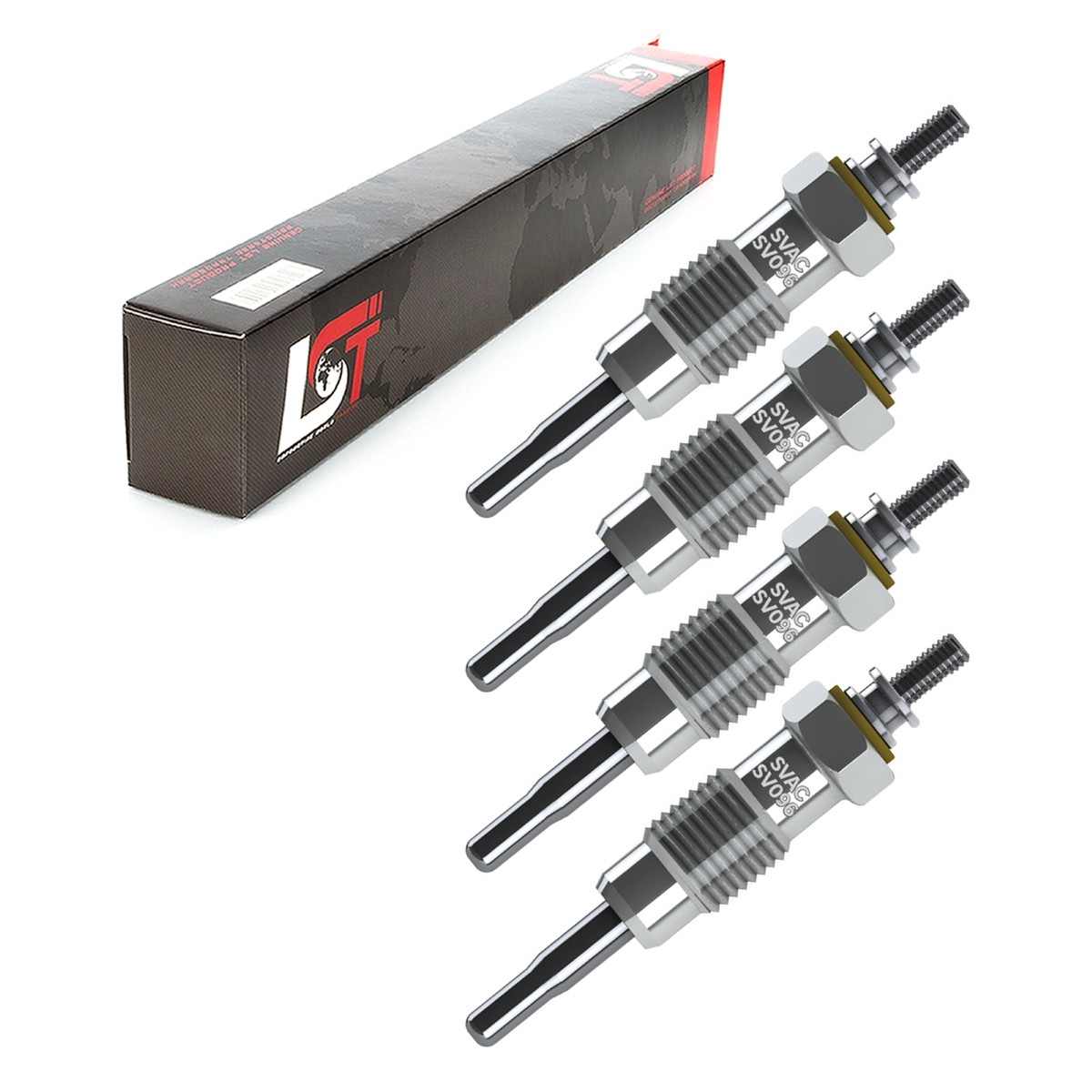 4X Glow Plug Glow Plug For Ford Escort Fiesta Mondeo Orion Sierra I II III 4