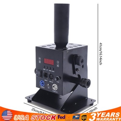 LED CO2 Jet Smoke Machine w/5m Hose CO2 Cannon DMX Blaster DJ Disco Stage Effect