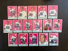 Lot of 16 - 1970-71 O-Pee-Chee VANCOUVER CANUCKS - Quinn, Boudrias, Hodge ++
