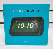 Amazon Echo Show 5 (2nd Gen, Charcoal) Smart Display Speaker - Brand New