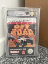 Nintendo Nes SUPER OFF ROAD Vga 90 Graded Pal Red Strip New Factory Sealed