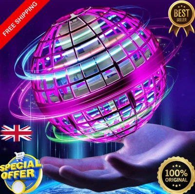 New Pro Flying Ball Space Orb Magic Mini Drone UFO Boomerang Spinner Toy Gift UK