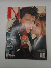 1985 IN FASHION magazine - John Taylor SADE Keith Haring 1ST ISSUE.