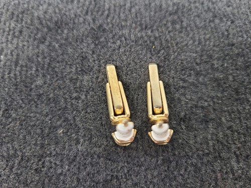 Vintage Gold Tone Hickok Sparkplug Cufflinks Set - Picture 2 of 7
