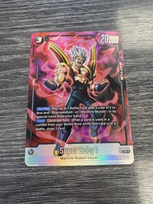 Super Baby 1 FB04-108 SR Alt Art Dragon Ball Super  Fusion World