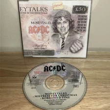 AC/DC Money Talks CD Import Germany VERY RARE 3 Song Mistress For Christmas