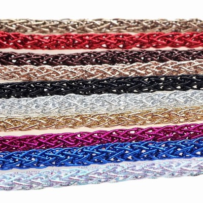 OlingArt 0.16 in 196.85 in Mesh Soft Thread - Multicolor Polyester Jewelry Cord