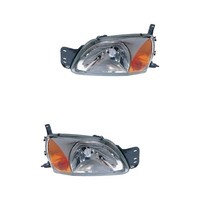 Halogen Scheinwerfer Set Links & Rechts H4 FüR Ford Fiesta IV Kasten