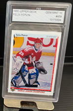 1990 Upper Deck Felix Potvin RC FGS 10