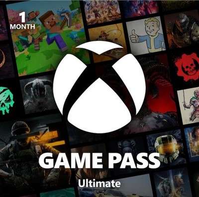 1 Month Microsoft Xbox Game Pass Ultimate Live Membership - Existing Users -New*