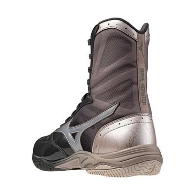 MIZUNO Boxing Shoes Wave Monster US10 ( 28cm ) Black Silver Naoya