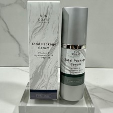 Sun Coast Sciences Total Package Serum Vitamin C Hyaluronic Acid Tri-Peptide