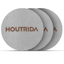 51mm Puck Screen 3 Pack, Reusable Espresso Screen 316 Stainless Steel, 1.7mm ...