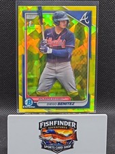 2024 Bowman Sapphire Edition - Chrome Prospects Diego Benitez #BCP-39 Yellow /75