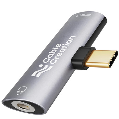 USB-C zu 3,5mm Hi-Res Adapter | PD-Ladung & Audio