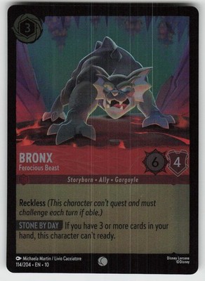 GGC - 12 Cold Foil Bronx - Ferocious Beast 114/204 Common Whispers in the Well