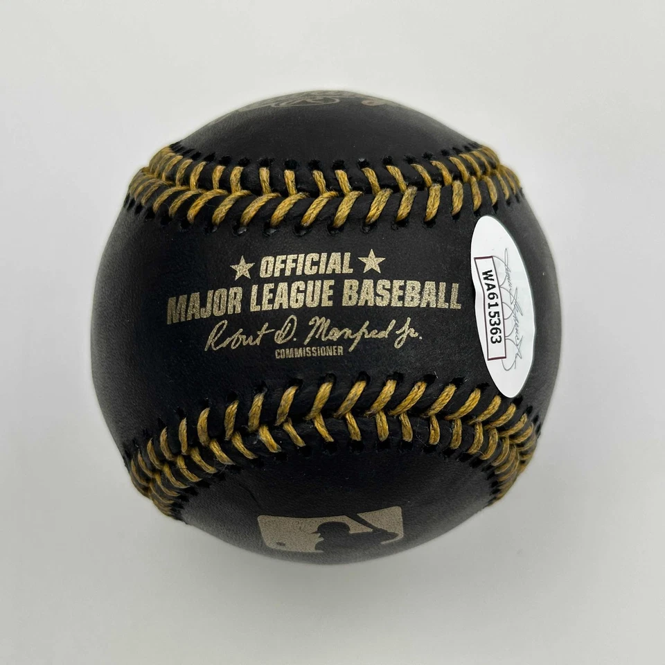 Autographed/Signed Gary Sheffield Black Rawlings ROML Baseball JSA COA - Image 2 of 2