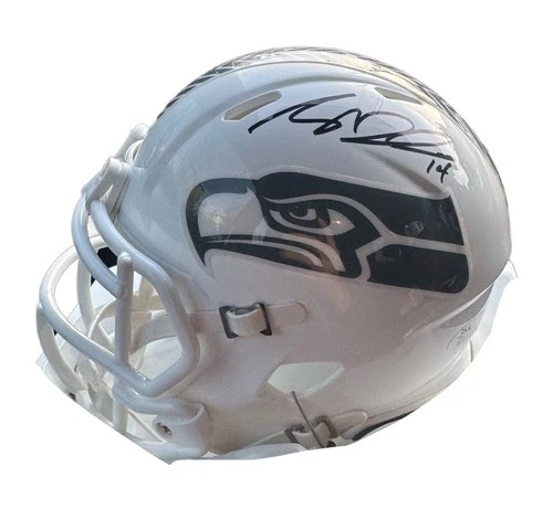 SAM DARNOLD SIGNED/AUTOGRAPHED SEATTLE SEAHAWKS SPEED T/B MINI HELMET - JSA COA