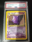 Wizards of the Coast 1999 Pokemon Fossil Gengar Holo 5/62 Unlimited PSA 9