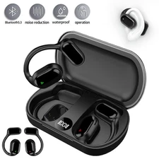 Bluetooth Earbuds Headset 5.3 Wireless Noise Cancelling TWS Trucker Waterproof