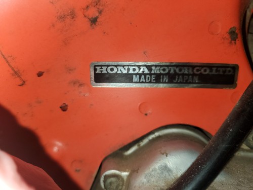 VINTAGE 1973-1974 K0 HONDA ATC70 ATC 70 ATC70K ORIGINAL FUEL TANK ORANGE OEM - Bild 21 von 21