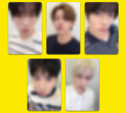 TXT Photocard ''7TH YEAR: 가시덤불에 잠시 바람이 멈췄을 때'' Official Makestar Luckydraw _5 Type