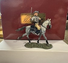 W Britain American Civil War Confederate Cavalry Private 6 17486 NIB MIB