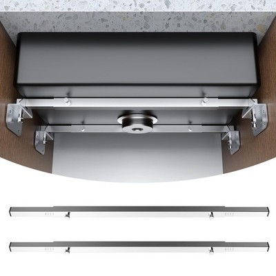 Undermount Sink Brackets, Adjustable Stainless Steel Sink Installation Kit fo...