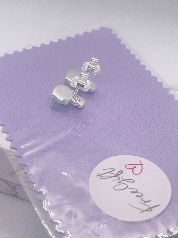 Nuevos Pendientes Tous Mini Color 1.2cm en Plata con Amazonita y Cuarzo Rosa Foto 3 de 4