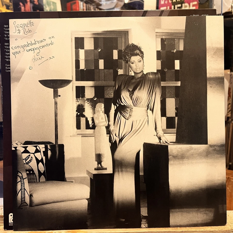 [SOUL/R&B]~EXC LP~PHYLLIS HYMAN~Living All Alone~[1986~EMI~Issue]~UK IMPORT - Image 3 of 4