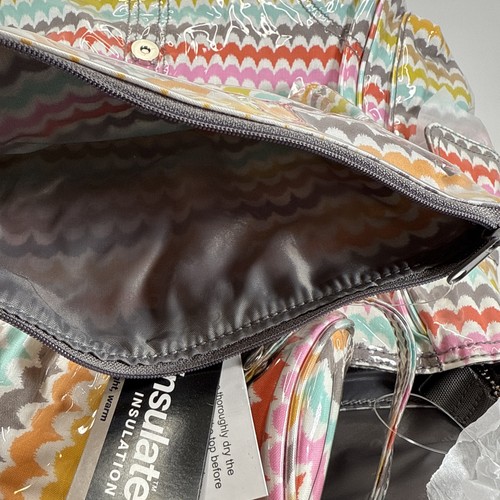 Kalencom Schnalle Retro Boho Wickeltasche Mehrfarbig Zickzack Streifen Wasserdicht EUC - Bild 14 von 17