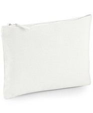 Westford Mill New Cotton Canvas Travel Make Up Cosmetic Wash Accessory Pouch Bag