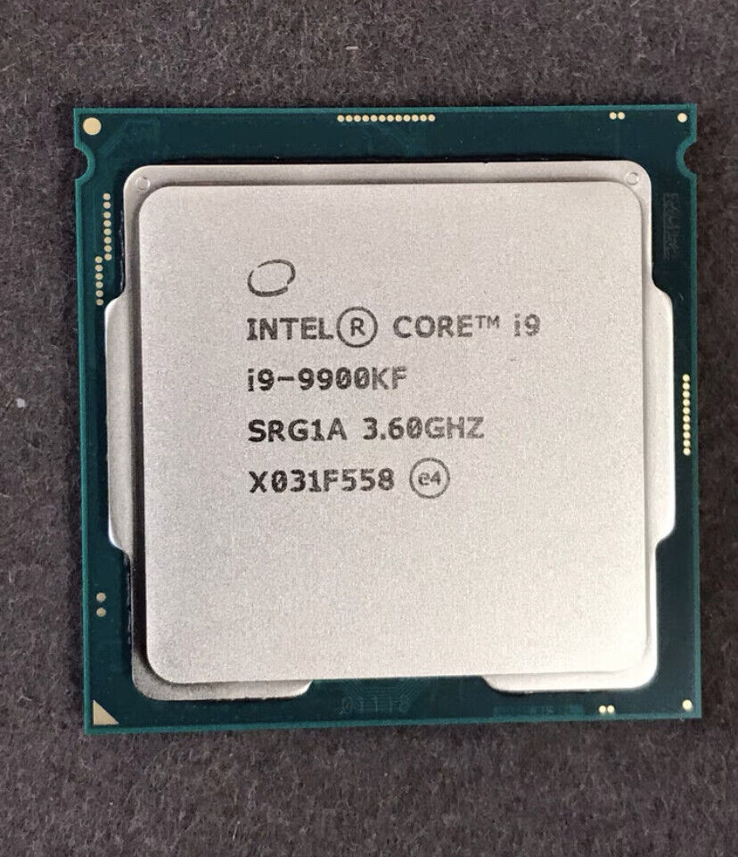 Intel Core i9-9900KF CPU LGA 1151 8 Cores 16 Threads 3.6GHz Intel Core i9-9900KF CPU LGA 1151 8 Cores 16 Threads 3.6GHz
