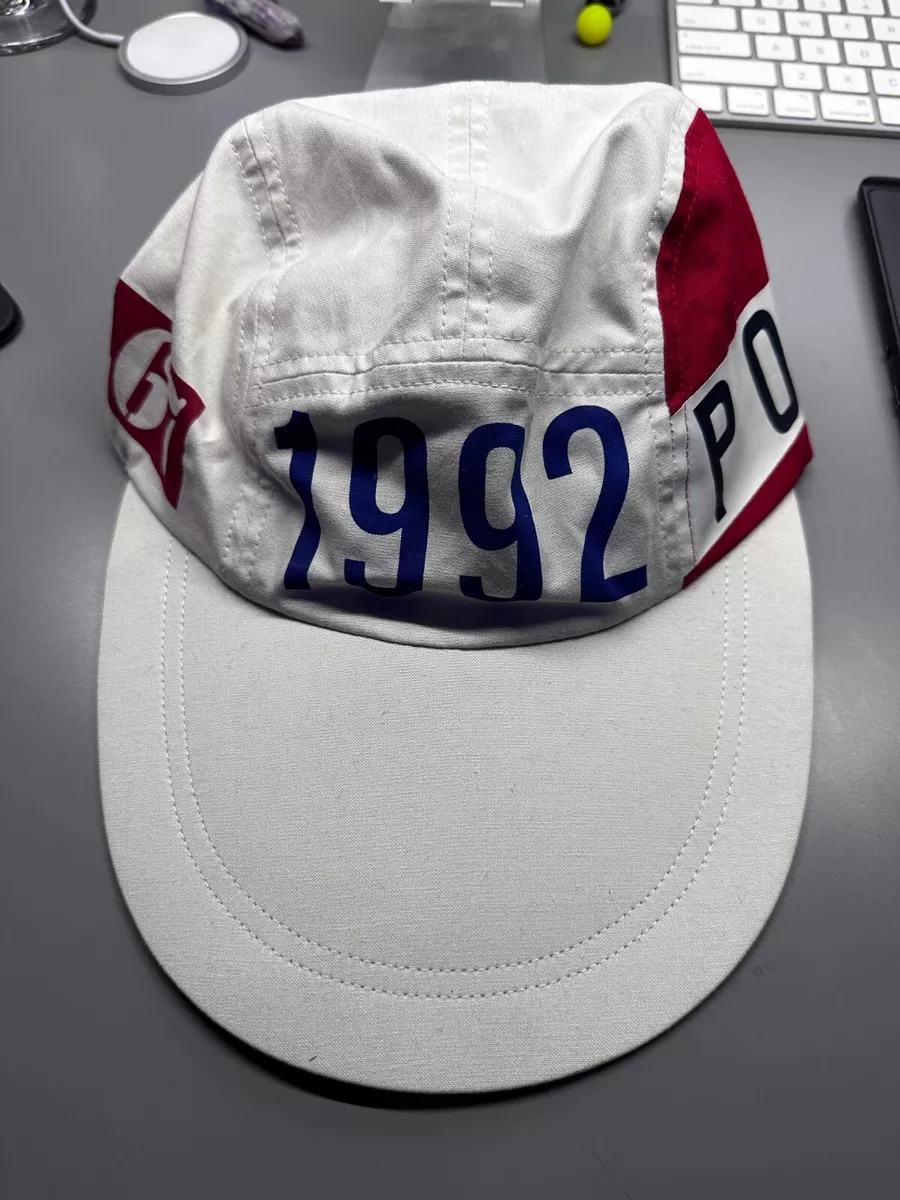 POLO STADIUM 5 Panel Cap 1992 Long Bill-