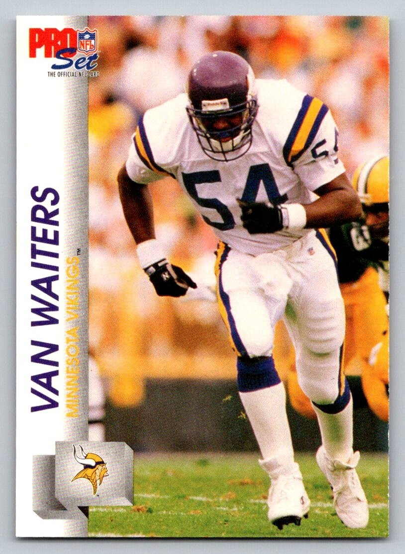 1992 Pro Set - Van Waiters #571 (RC)