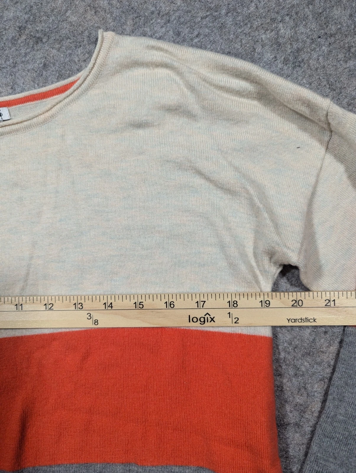 smartwool merino wool blend colorblock stripe sweater