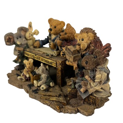 The Boyds Collection Noah & Co. Ark Builders 2278 Limited Edition Jan 1 Dec 1996