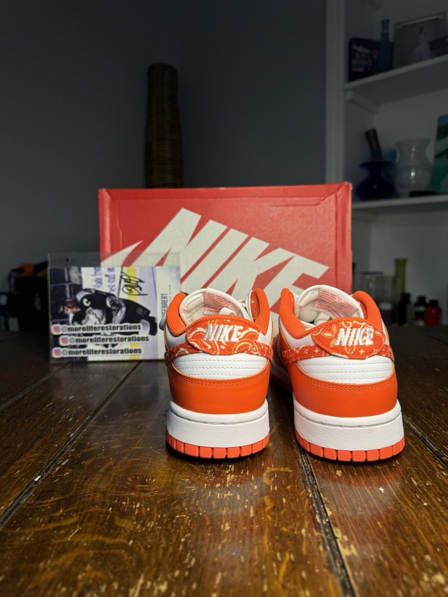 Nike Dunk Low ESS オレンジペイズリー NIKE DUNK LOW ESS オレンジペイズリー - メルカリ