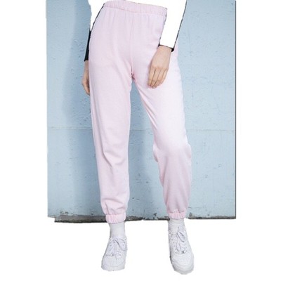 light pink sweat pants