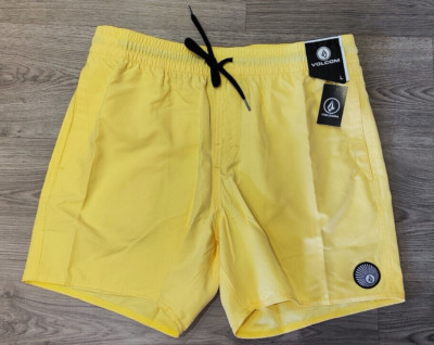 Volcom Lido Solid Trunk 16'' Boardshort - LIMEADE Größe L