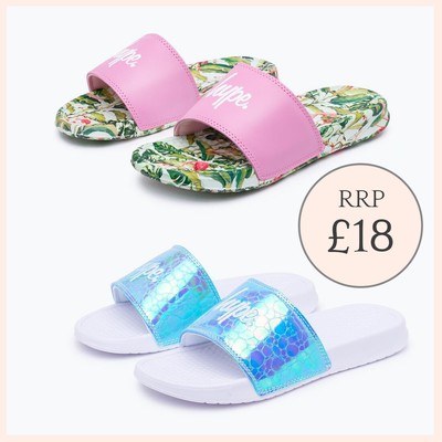 adidas flamingo slides