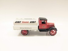 COASTAL OIL 1931 HAWKEYE TANKER TRUCK 1993 ERTL DIECAST BANK B393 NIB