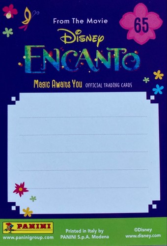 Panini Disney Encanto Trading Card Collection - Singles Buy 4 Get 10 Free - Picture 68 of 208