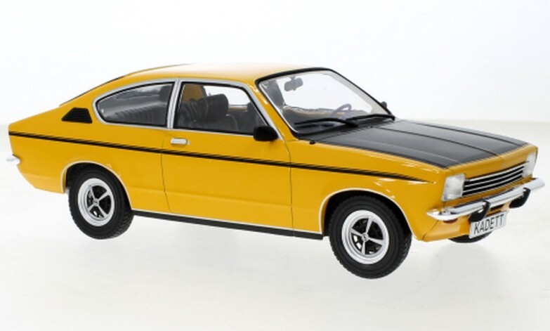 Opel Kadett C Coupe SR 1975 Miniature Métal Haute Précision 1/18