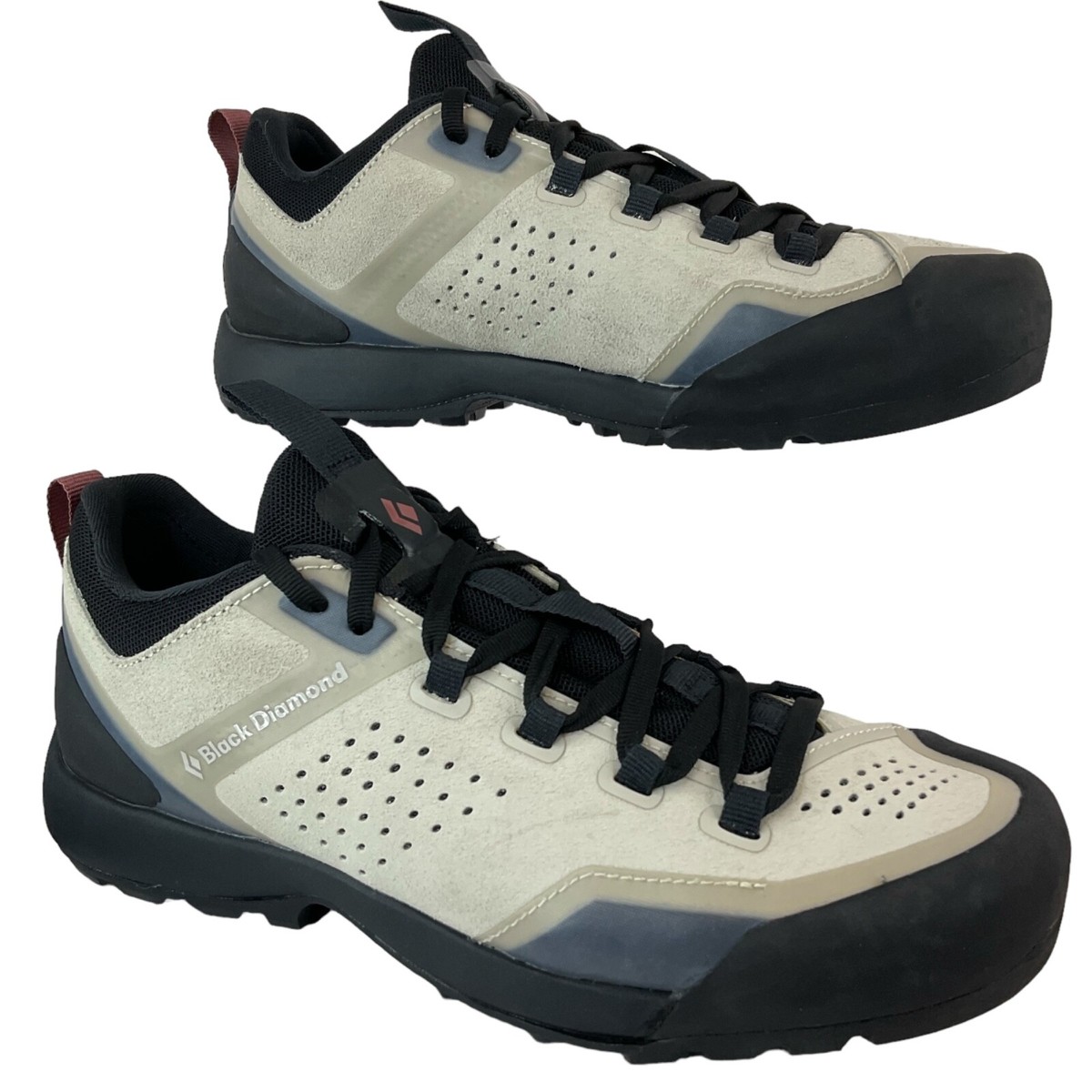 Black Diamond Shoes Womens Sz Birch Mission XP Leather Approach Climbing  $165