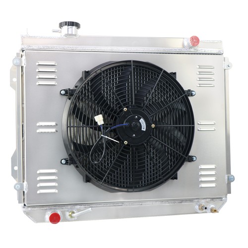 3-Row Radiator Shroud Fan Kit For Toyota Tacoma DLX 2.4L 2.7L L4 3.4L V6 95-04 - Picture 10 of 13
