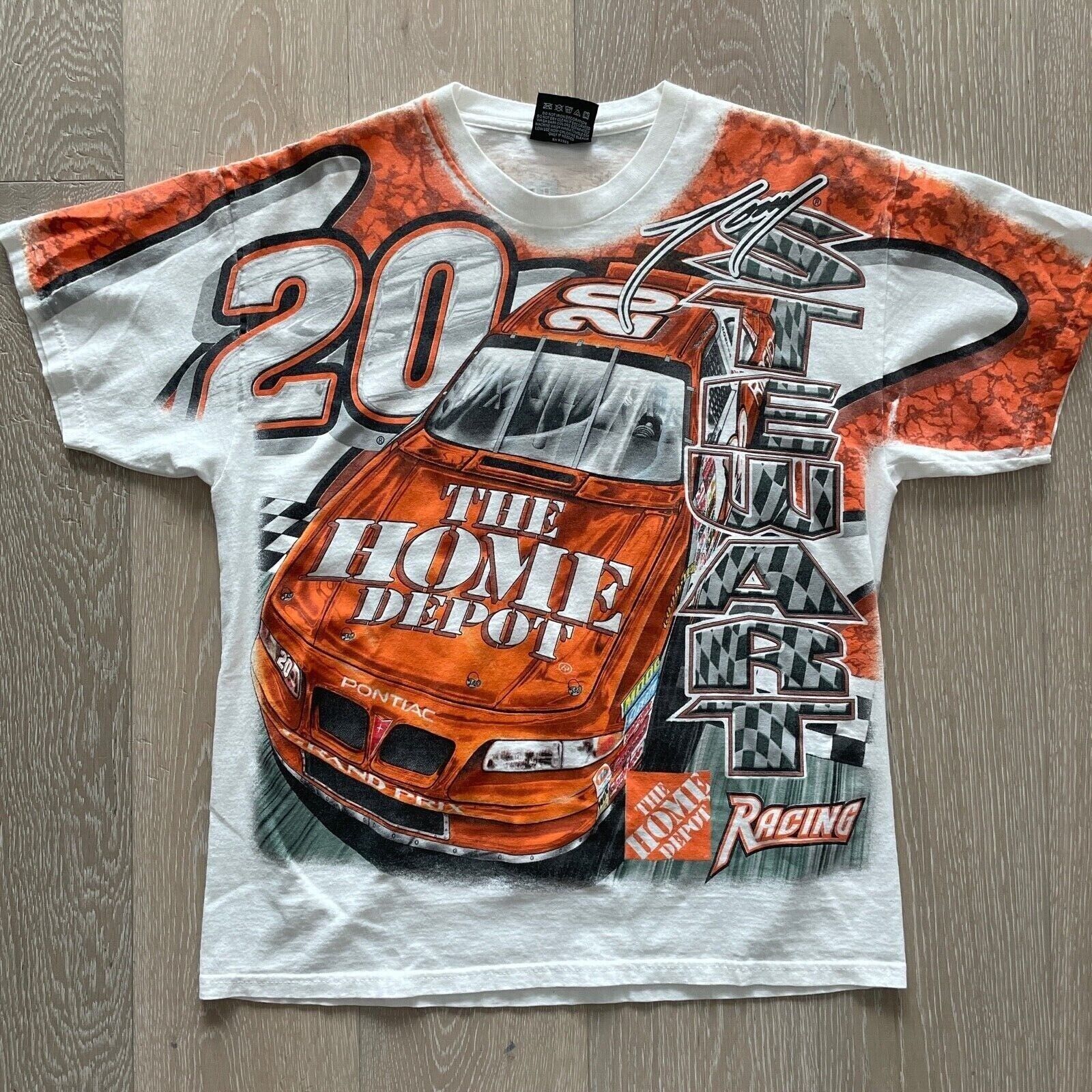 Vintage NASCAR Home Depot Tony Stewart All-Over P… - image 2