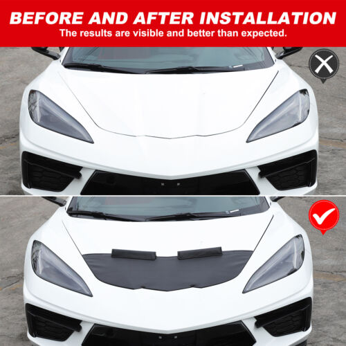 Front Hood Cover Engine End Bra Protector For Corvette C8 2020-2024 Z06 Cover - Picture 3 of 16