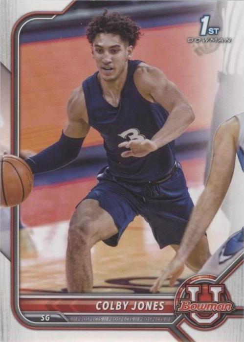 2021-22 Bowman University - Colby Jones #69 - 1 of 2
