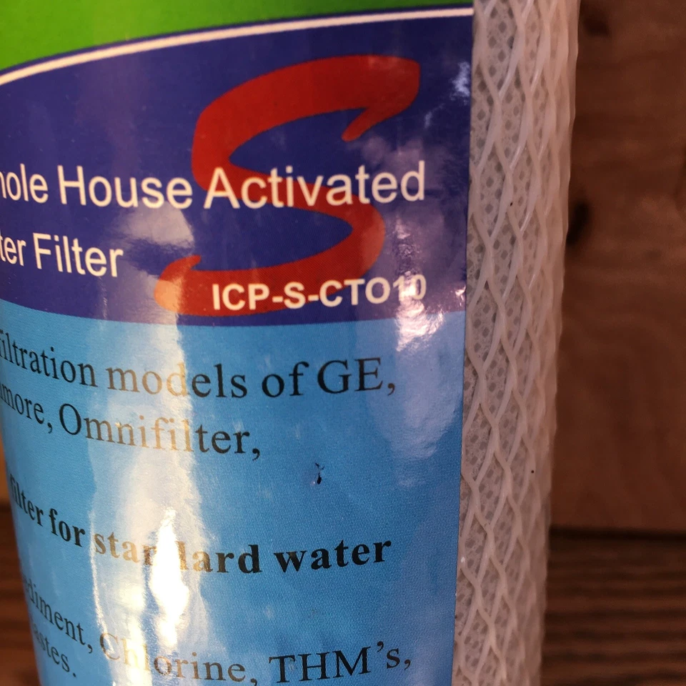 ICP-S-CTO10 Whole House Sintering Activated Carbon Water Filter  golden icepure - Image 2 of 4